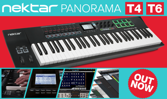 Introducing The Nektar T Series MIDI Keyboard Controllers