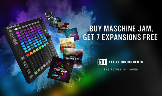 Native Instruments Maschine Jam With 7 Free Expansions