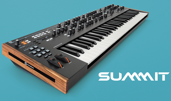 Novation Launch Summit: Their Flagship Polyphonic Synthesiser 