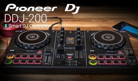 Pioneer DDJ-200 Super Affordable Smart DJ Controller Out Now