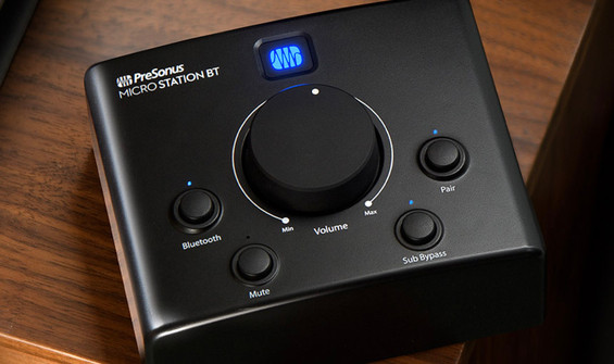 Introducing PreSonus MicroStation BT Bluetooth Monitor Controller