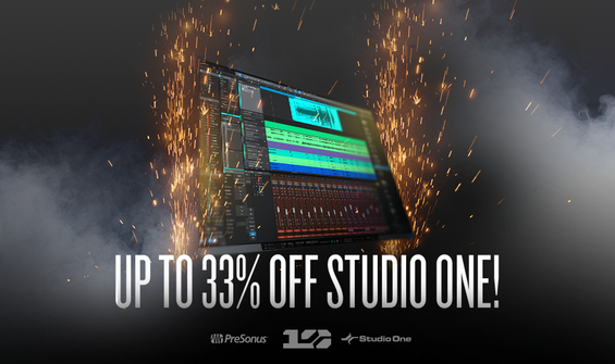 Presonus Studio One 10th Anniversary Sale - 33% off DAW Software Titles