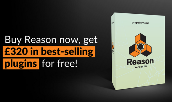 Buy Propellerhead Reason & Get £320 Worth Of Plugins FREE!