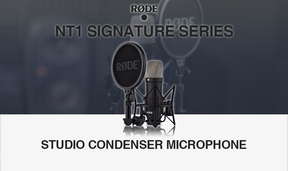 Rode NT1 Signature Studio Condenser Microphone