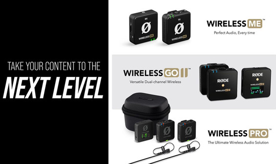 Rode Wireless PRO Dual-Channel Compact Wireless Microphone System