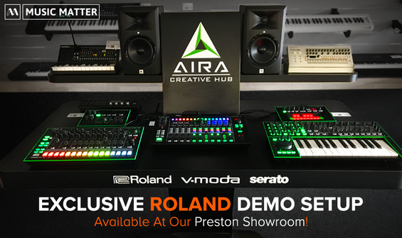 Roland Aira Creative Hub Demo Station Now Available To Test Drive!