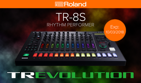 Roland TR-8S Rhythm Performer Drum Machine