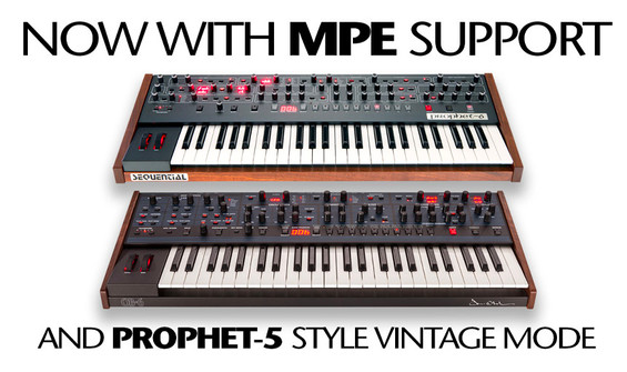 MPE Support With The Latest Updates for Prophet-6 & OB-6