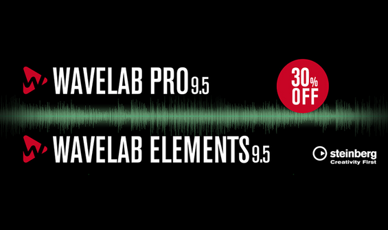 Steinberg Wavelab Audio Mastering Software Summer Sale