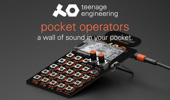 Teenage Engineering Pocket Operators Ultra Portable Music