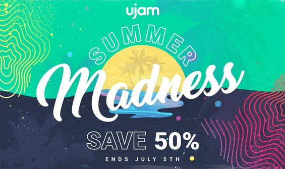 UJAM Summer Madness Sale - 50% Off Nearly Everything!