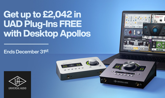 Universal Audio Apollo Desktop & Free Plug-Ins