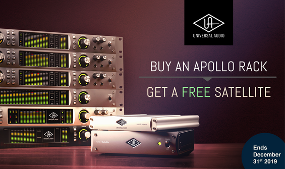 Buy an Universal Audio Apollo Rack, Get A Free UAD-2 Satellite
