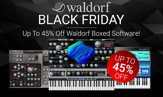 Black Friday 2018: Up To 45% Off Waldorf Boxed Software!