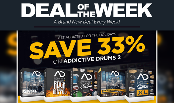 Deal Of The Week: Save 33% XLN Addictive Drums 2 VST Software