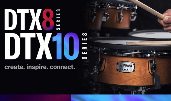 Yamaha Release DTX8 And DTX10 Premium Electronic Drums