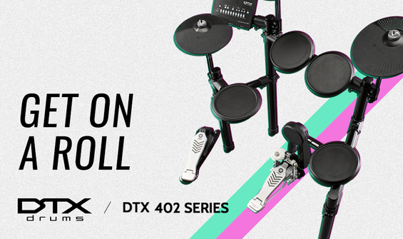 Yamaha Release DTX402 Series Electronic Drum Kits