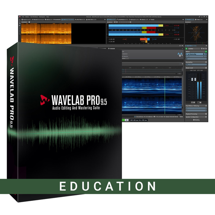 Steinberg Wavelab Pro 9.5 Education Main