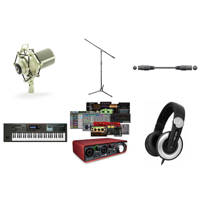 MXL 990 Home Studio Package With Juno DS-61 & More
