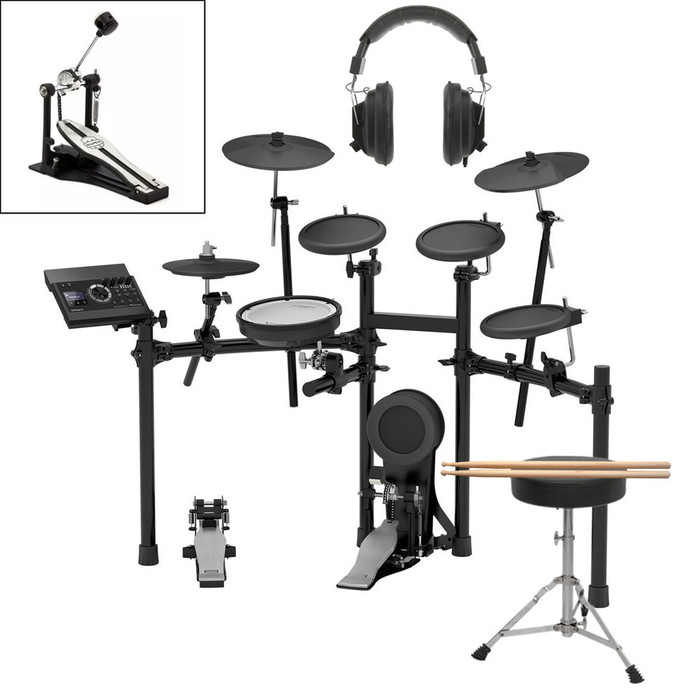 Roland TD-17K-L With Sticks, Stool & Headphones 