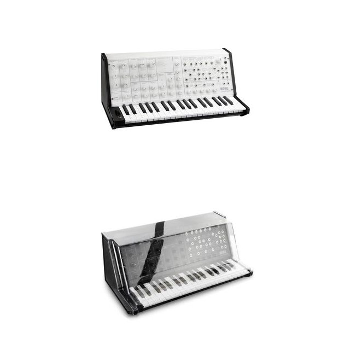 Korg MS-20 Mini (White) With Decksaver Cover