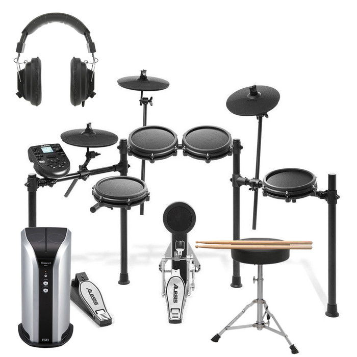 Alesis Nitro Mesh Kit With Sticks, Stool, Monitor & Headphones