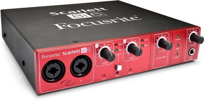 Focusrite Scarlett 8i6 Focusrite Scarlett 8i6 USB 2.0 Audio Interface Angle