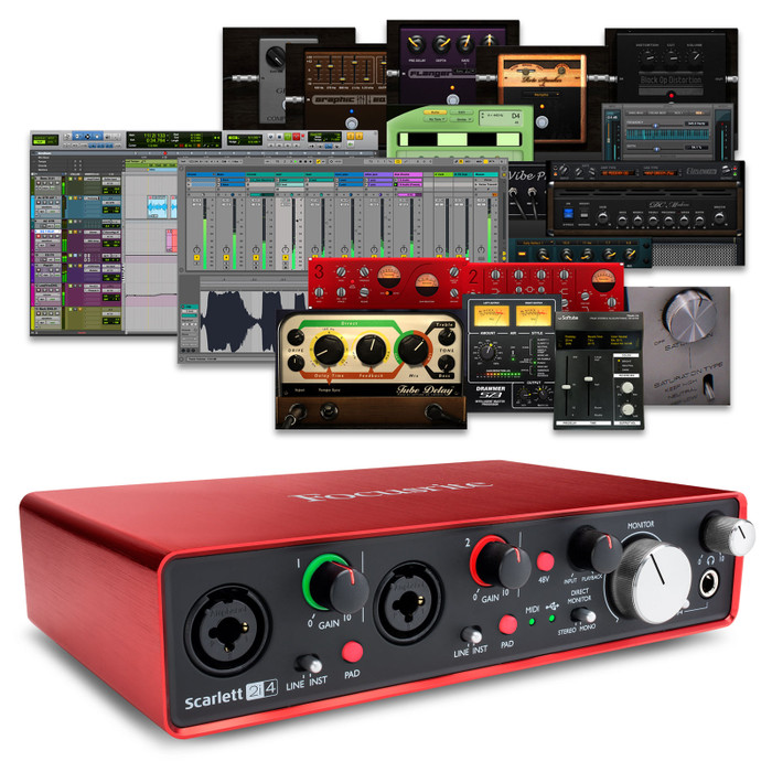 Focusrite Scarlett 2i4 (2nd Gen) - Nearly New