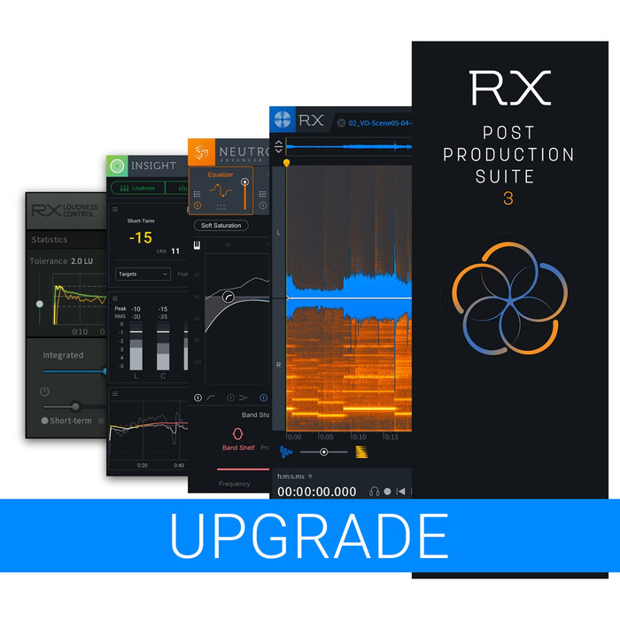 iZotope RX Post Production Suite 3 UPG From RX Elements / PIP