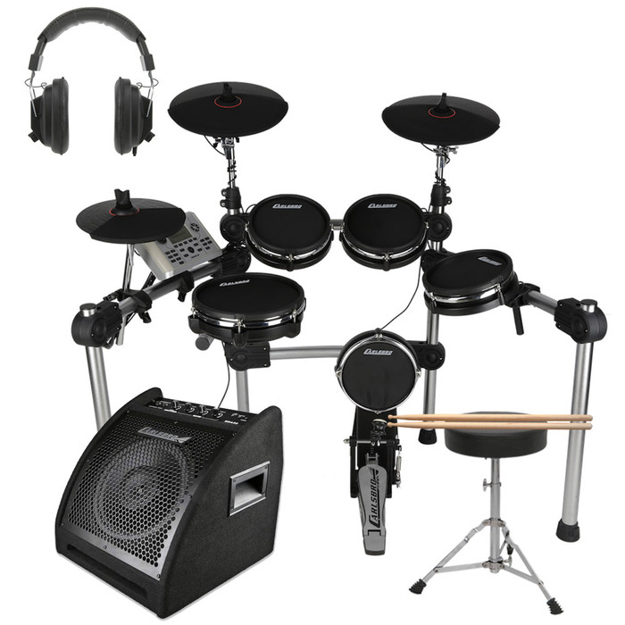 Carlsbro CSD500 With Sticks, Stool, Drum Monitor & Headphones
