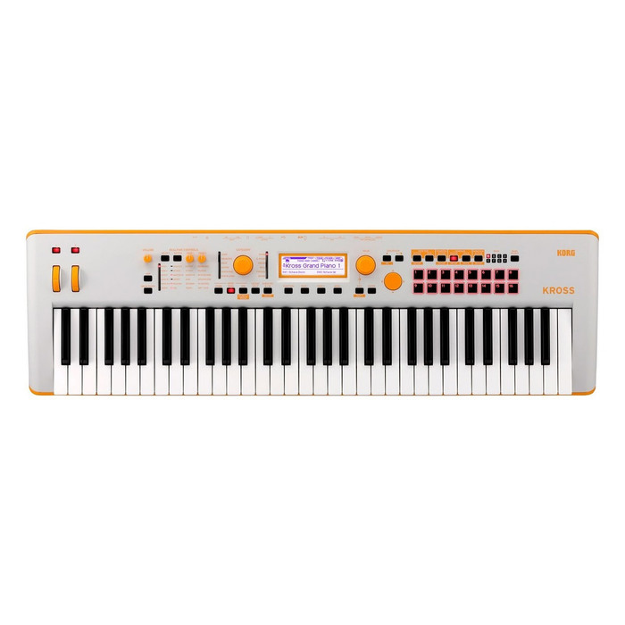 Korg Kross SE 61 (Neon Orange) Top