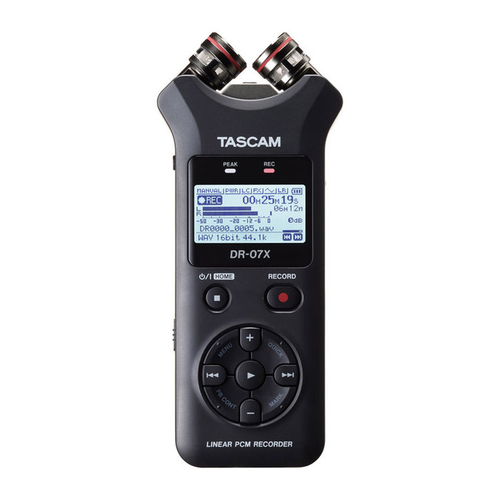 Tascam DR-07X Mics In