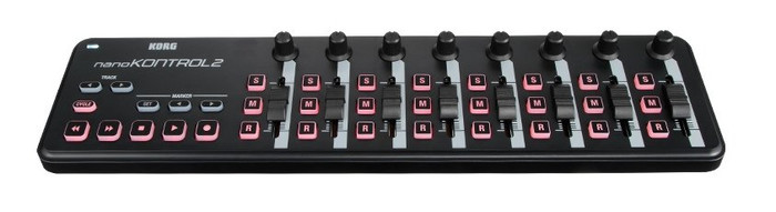 Korg NanoKontrol Black Angle