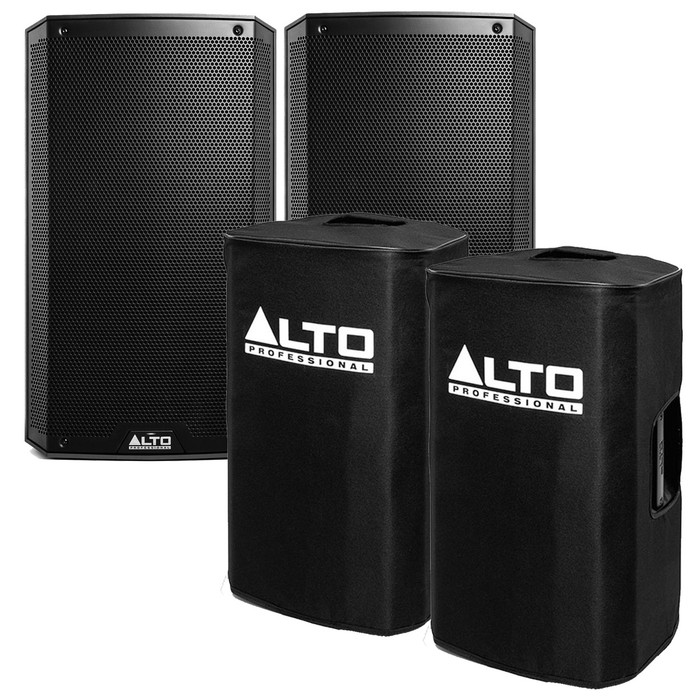 Alto TS308 (Pair) With Alto Speaker Covers