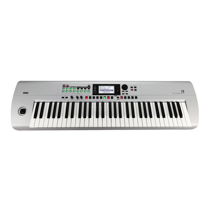 Korg I3 Silver Front