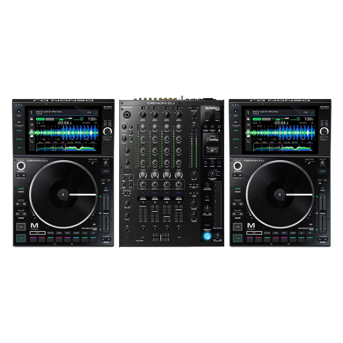 Denon X1850 With SC6000M DJ Bundle