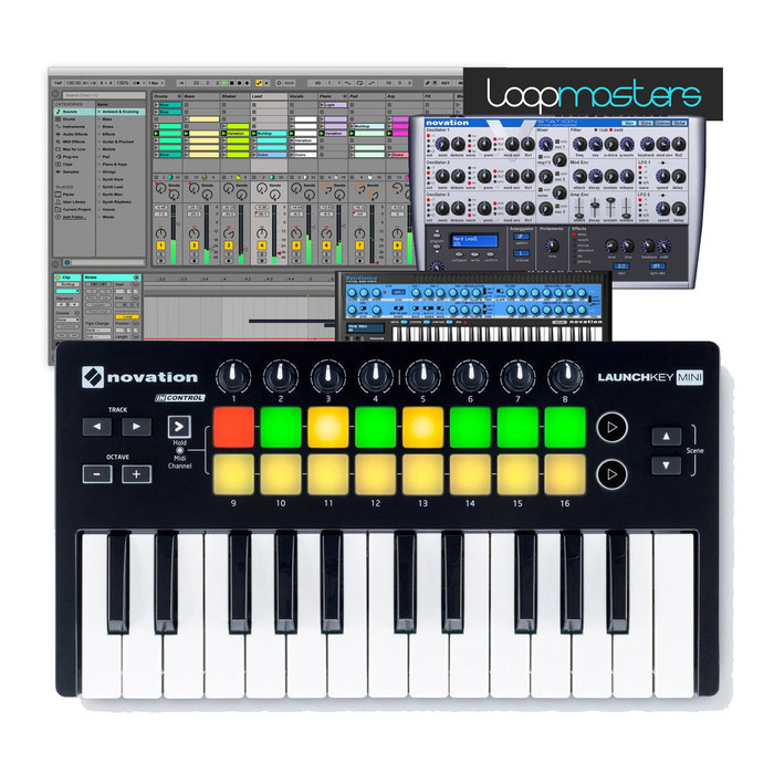 Used Novation LaunchKey Mini MK2 with Ableton Live (Lite)