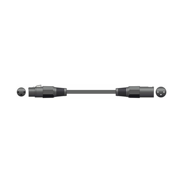 Chord Male XLR to Female XLR Cable - 3m