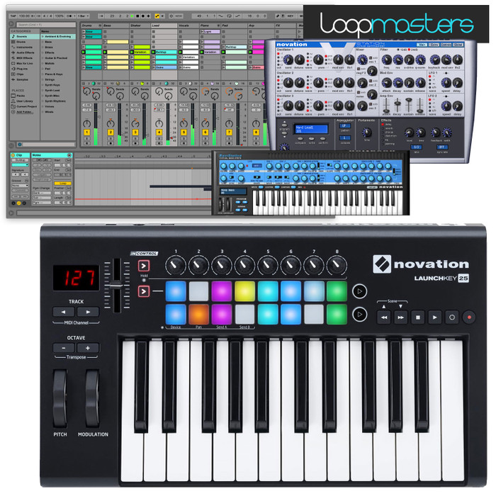 Novation LaunchKey 25 MK2 (Display Unit)