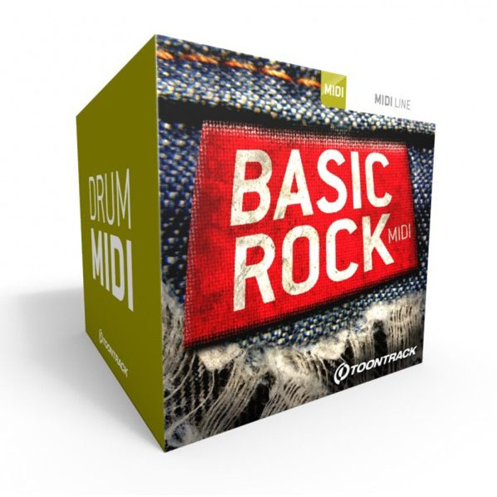 Toontrack Basic Rock MIDI Pack (Serial Download) 1