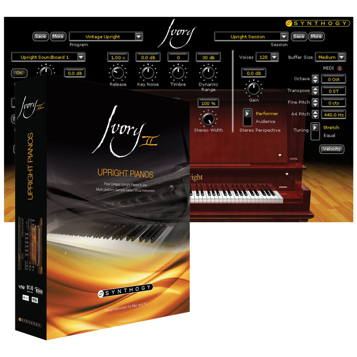 Synthogy Ivory II - Upright Pianos UPGRADE (Download)