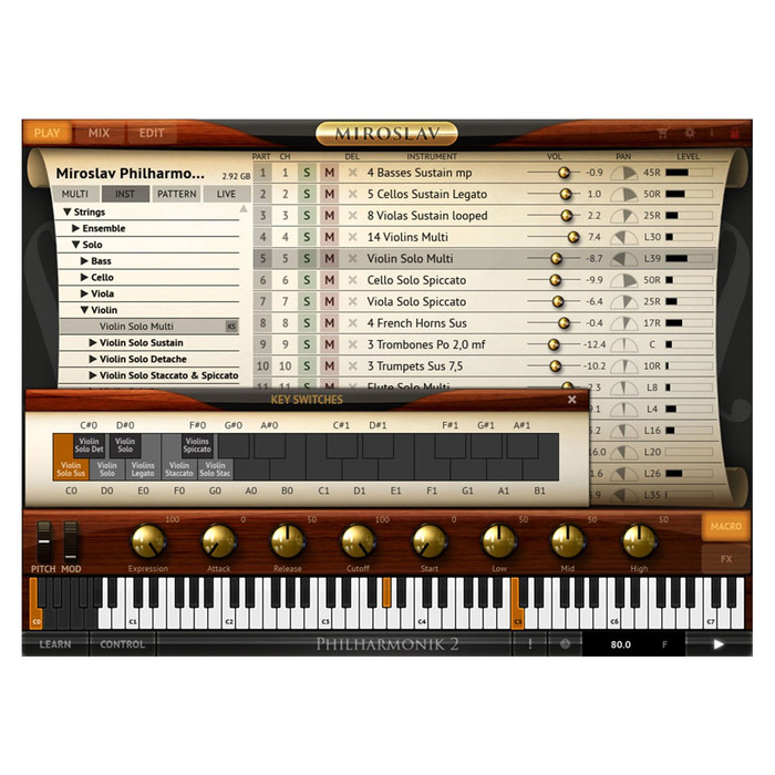 IK Multimedia Miroslav Philharmonik 2 (Download)