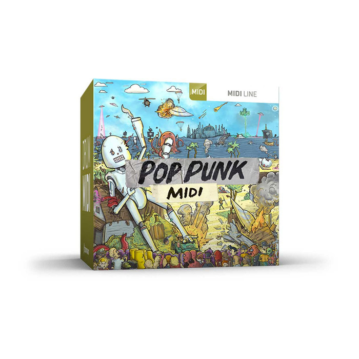 Toontrack Pop Punk MIDI