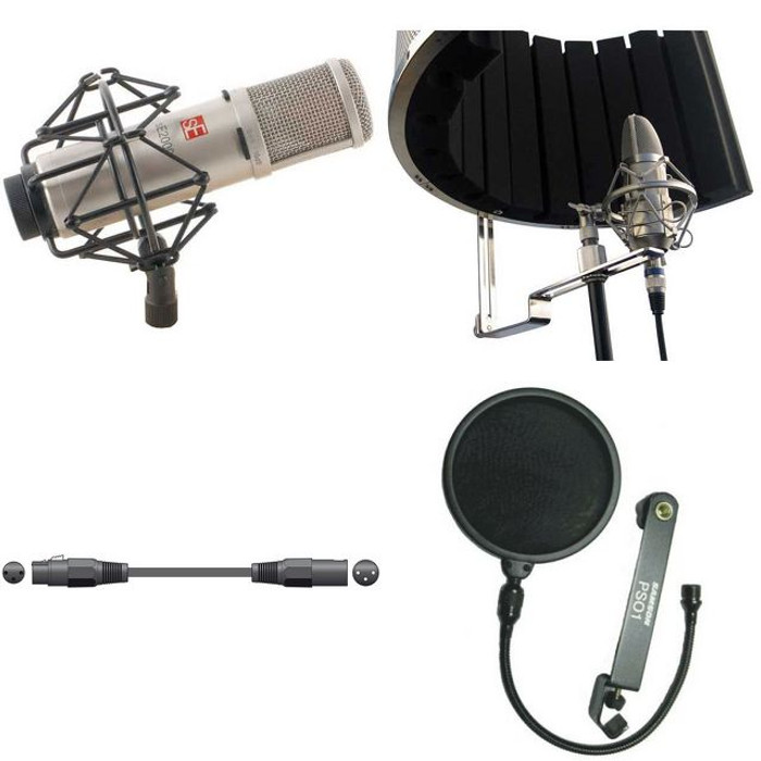 sE Electronics SE2000 Condenser Mic & Reflection Screen Bundle