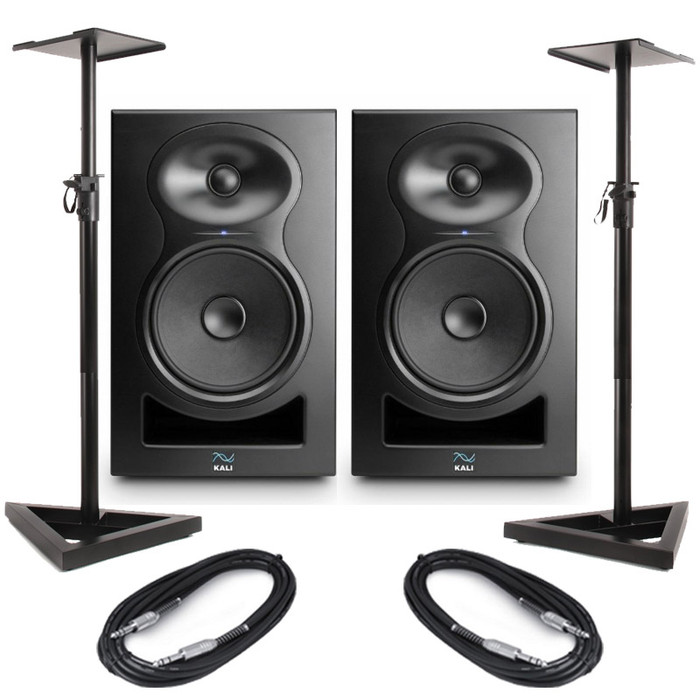Kali Audio LP-8 V2 (Pair) With Stands & Cables