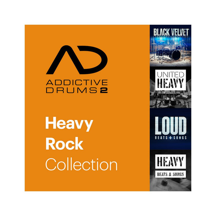 XLN Addictive Drums 2: Heavy Rock Collection (Download) 1
