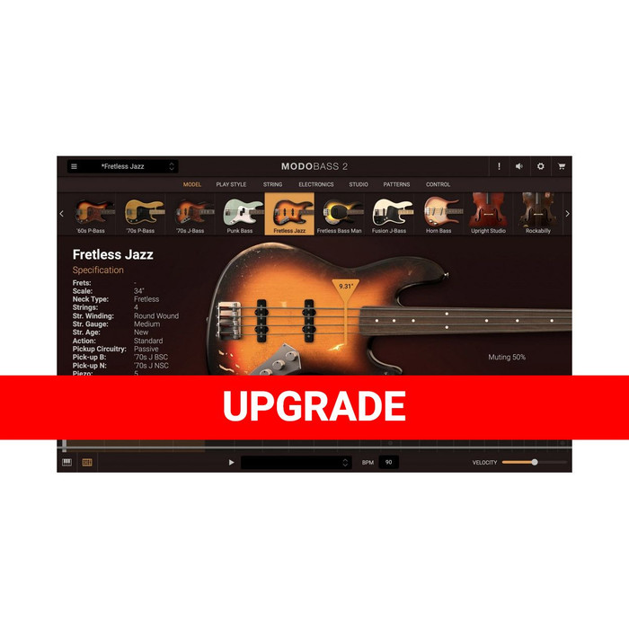 IK Multimedia MODO BASS 2 Upgrade (Download)