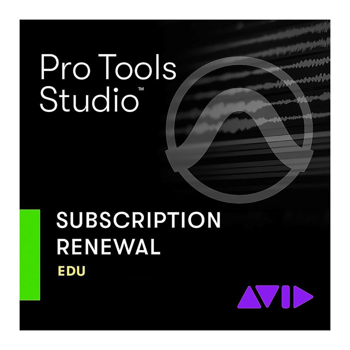 Avid Pro Tools Studio 1-Year Subscription Renewal - EDU 1