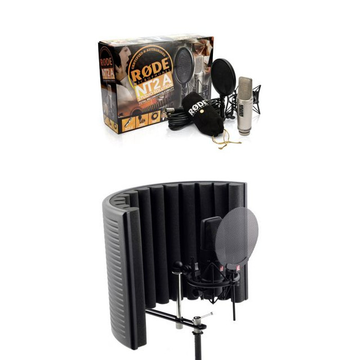 Rode NT2-A Studio Pack with sE Electronics Reflexion Filter X