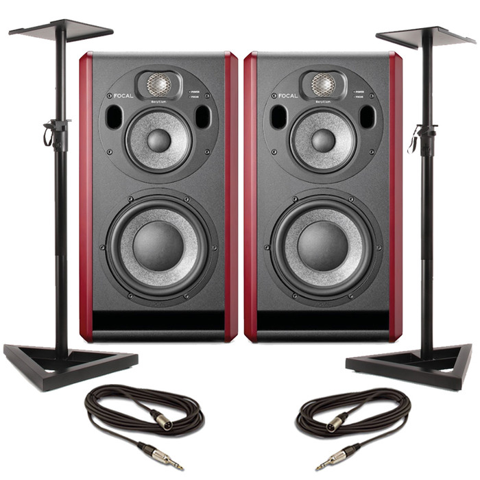 Focal Trio6 ST6 Monitor (Pair) with Stands & Cables
